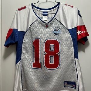Peyton Manning White NFL Mesh Jersey Probowl Allstar #18